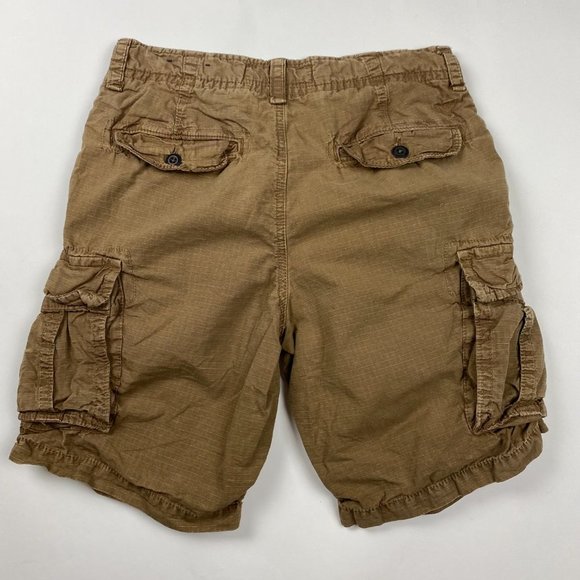 American Eagle Outfitters Brown Cargo Shorts - Picture 2 of 13